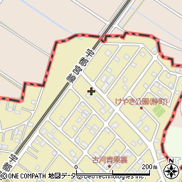 茨城県古河市静町28-10周辺の地図