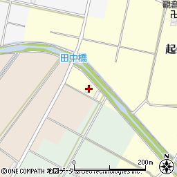埼玉県深谷市起会433周辺の地図