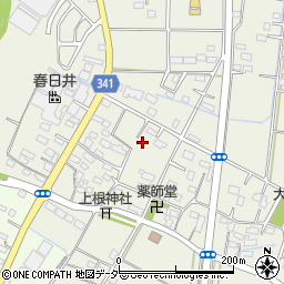 埼玉県熊谷市上根518周辺の地図