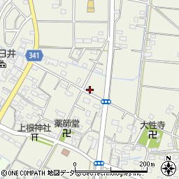 埼玉県熊谷市上根177周辺の地図
