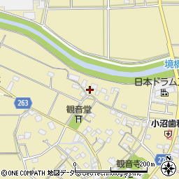埼玉県熊谷市下増田834周辺の地図