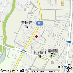 埼玉県熊谷市上根531周辺の地図