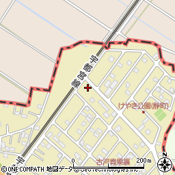 茨城県古河市静町28-7周辺の地図