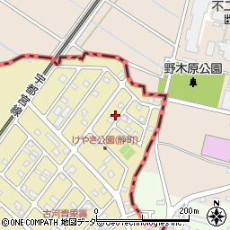 茨城県古河市静町33-20周辺の地図
