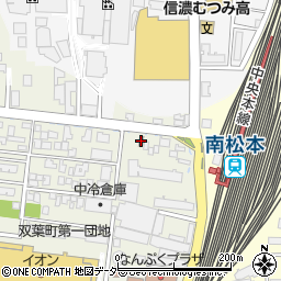 南松本駅前郵便局 ＡＴＭ周辺の地図