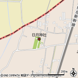 日月神社周辺の地図