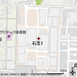 長野県松本市石芝1丁目1周辺の地図