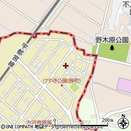 茨城県古河市静町33周辺の地図