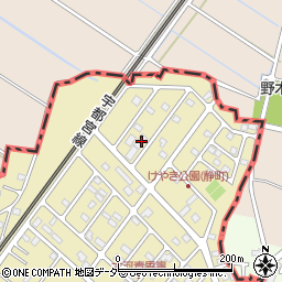 茨城県古河市静町30-30周辺の地図