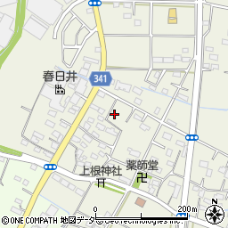 埼玉県熊谷市上根524-1周辺の地図