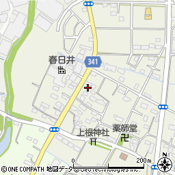埼玉県熊谷市上根528周辺の地図