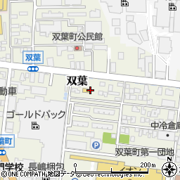 長野県松本市双葉周辺の地図