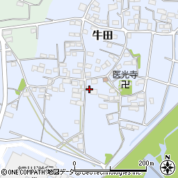 群馬県藤岡市牛田394周辺の地図