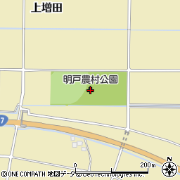 明戸農村公園周辺の地図