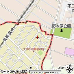 茨城県古河市静町33-8周辺の地図