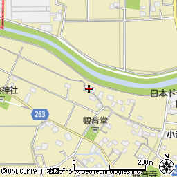 埼玉県熊谷市下増田826周辺の地図