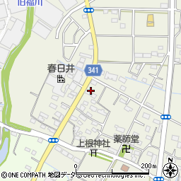 埼玉県熊谷市上根525-2周辺の地図