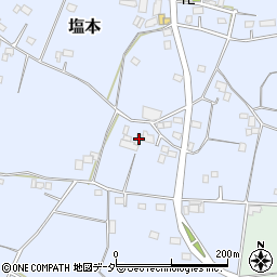 茨城県結城郡八千代町塩本224周辺の地図