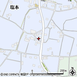 茨城県結城郡八千代町塩本209周辺の地図