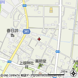 埼玉県熊谷市上根174周辺の地図