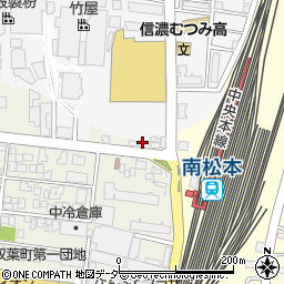 クリーニング美洗館南松本駅前店周辺の地図