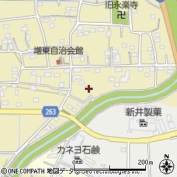 埼玉県深谷市上増田102周辺の地図
