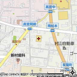 マツモトキヨシ南松本店周辺の地図