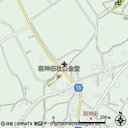 群馬県藤岡市神田1116-5周辺の地図