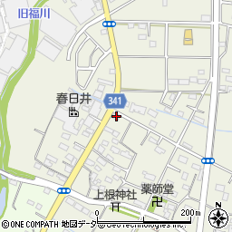 埼玉県熊谷市上根523周辺の地図