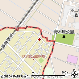 茨城県古河市静町33-11周辺の地図