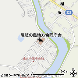 松江公共職業安定所隠岐の島出張所周辺の地図