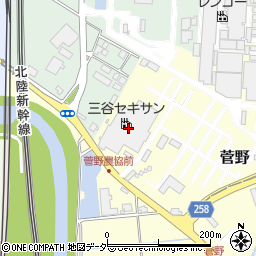 福井県あわら市菅野70-1周辺の地図
