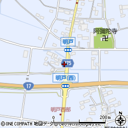 埼玉県深谷市明戸193周辺の地図