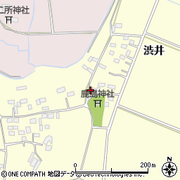 渋井公民館周辺の地図