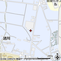 茨城県古河市諸川2200周辺の地図