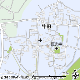 群馬県藤岡市牛田391-1周辺の地図