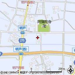 埼玉県深谷市明戸201周辺の地図
