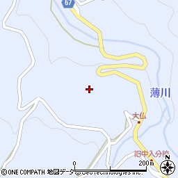 長野県松本市入山辺5980周辺の地図