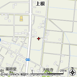 埼玉県熊谷市上根214-4周辺の地図