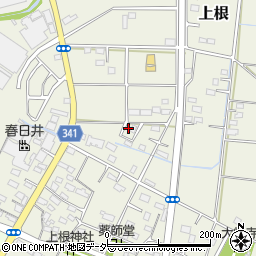 埼玉県熊谷市上根167-7周辺の地図