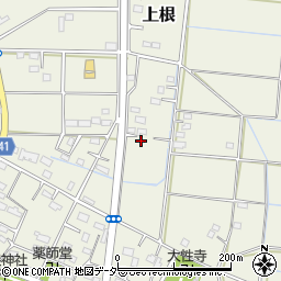 埼玉県熊谷市上根214周辺の地図