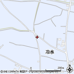 茨城県鉾田市冷水1170周辺の地図