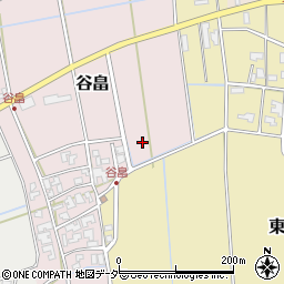 福井県あわら市谷畠周辺の地図