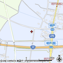 埼玉県深谷市明戸115周辺の地図