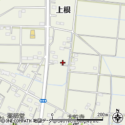 埼玉県熊谷市上根215周辺の地図