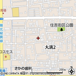 福井県あわら市大溝周辺の地図