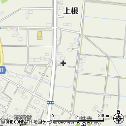 埼玉県熊谷市上根216-3周辺の地図