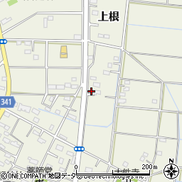 埼玉県熊谷市上根216周辺の地図