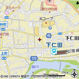 大井田薬局下仁田本店周辺の地図