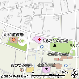 日本キャンパックホール周辺の地図